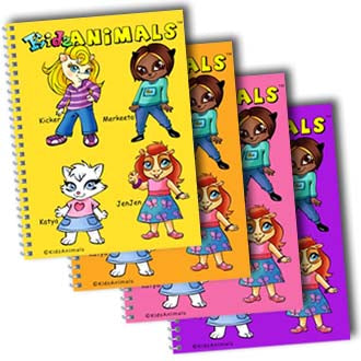 Girls Spiral Notebooks