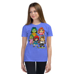 T-Shirt - Kids Fitted - KidzAnimals Girls 2 - AVAILABLE IN 9 COLORS