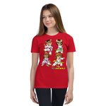 T-Shirt - Kids Fitted - Karate Girls 6 - AVAILABLE IN 9 COLORS