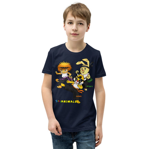 T-Shirt - Kids Fitted - Kung Fu Boys 7 - AVAILABLE IN 8 COLORS