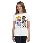 T-Shirt - Kids Fitted - KidzAnimals Girls 1 - AVAILABLE IN 9 COLORS
