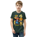 T-Shirt - Kids Fitted - KidzAnimals Boys 2 - AVAILABLE IN 8 COLORS