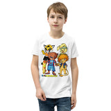 T-Shirt - Kids Fitted - KidzAnimals Boys 2 - AVAILABLE IN 8 COLORS