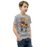 T-Shirt - Kids Fitted - KidzAnimals Boys 3 - AVAILABLE IN 8 COLORS