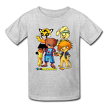 Kids T-Shirt - Fruit of the Loom - Kidz Boys 3 - MANY COLORS - heather gray