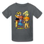 Kids T-Shirt - Fruit of the Loom - Kidz Boys 3 - MANY COLORS - charcoal