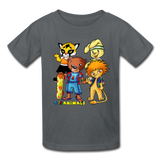 Kids T-Shirt - Fruit of the Loom - Kidz Boys 3 - MANY COLORS - charcoal