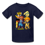 Kids T-Shirt - Fruit of the Loom - Kidz Boys 3 - MANY COLORS - navy