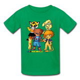 Kids T-Shirt - Fruit of the Loom - Kidz Boys 3 - MANY COLORS - kelly green