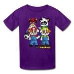 Kids T-Shirt - Fruit of the Loom - Kidz Boys 1 - MANY COLORS - purple