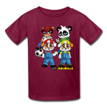 Kids T-Shirt - Fruit of the Loom - Kidz Boys 1 - MANY COLORS - burgundy