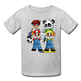 Kids T-Shirt - Fruit of the Loom - Kidz Boys 1 - MANY COLORS - heather gray