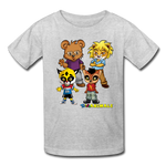 Kids T-Shirt - Fruit of the Loom - Kidz Boys 2 - MANY COLORS - heather gray