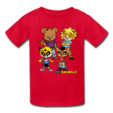 Kids T-Shirt - Fruit of the Loom - Kidz Boys 2 - MANY COLORS - red
