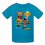 Kids T-Shirt - Fruit of the Loom - Kidz Boys 2 - MANY COLORS - turquoise