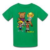 Kids T-Shirt - Fruit of the Loom - Kidz Boys 2 - MANY COLORS - kelly green
