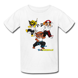 Kids T-Shirt - Fruit of the Loom - Kung Fu Boys 2 MANY COLORS - white