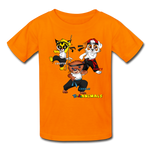 Kids T-Shirt - Fruit of the Loom - Kung Fu Boys 2 MANY COLORS - orange