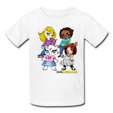 Kids T-Shirt - Fruit of the Loom - Kidz Girls 1 MANY COLORS - white