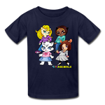 Kids T-Shirt - Fruit of the Loom - Kidz Girls 1 MANY COLORS - navy