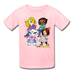 Kids T-Shirt - Fruit of the Loom - Kidz Girls 1 MANY COLORS - pink