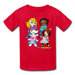 Kids T-Shirt - Fruit of the Loom - Kidz Girls 1 MANY COLORS - red