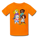 Kids T-Shirt - Fruit of the Loom - Kidz Girls 1 MANY COLORS - orange