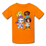 Kids T-Shirt - Fruit of the Loom - Kidz Girls 1 MANY COLORS - orange