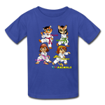 Kids T-Shirt - Fruit of the Loom - Karate Girls 3 MANY COLORS - royal blue