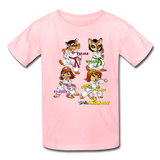 Kids T-Shirt - Fruit of the Loom - Karate Girls 3 MANY COLORS - pink