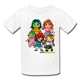 Kids T-Shirt - Fruit of the Loom - Kidz Girls 2 MANY COLORS - white