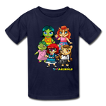 Kids T-Shirt - Fruit of the Loom - Kidz Girls 2 MANY COLORS - navy