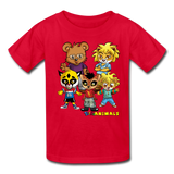 Kids T-Shirt - Fruit of the Loom - Kidz Boys 4 - MANY COLORS - red