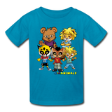 Kids T-Shirt - Fruit of the Loom - Kidz Boys 4 - MANY COLORS - turquoise