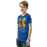 T-Shirt - Kids Fitted - KidzAnimals Boys 4 - AVAILABLE IN 8 COLORS